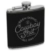 Yellowstone Cowboy Leather Flask -Bioworld Shop L18152378 YS HIGH RESOLUTION