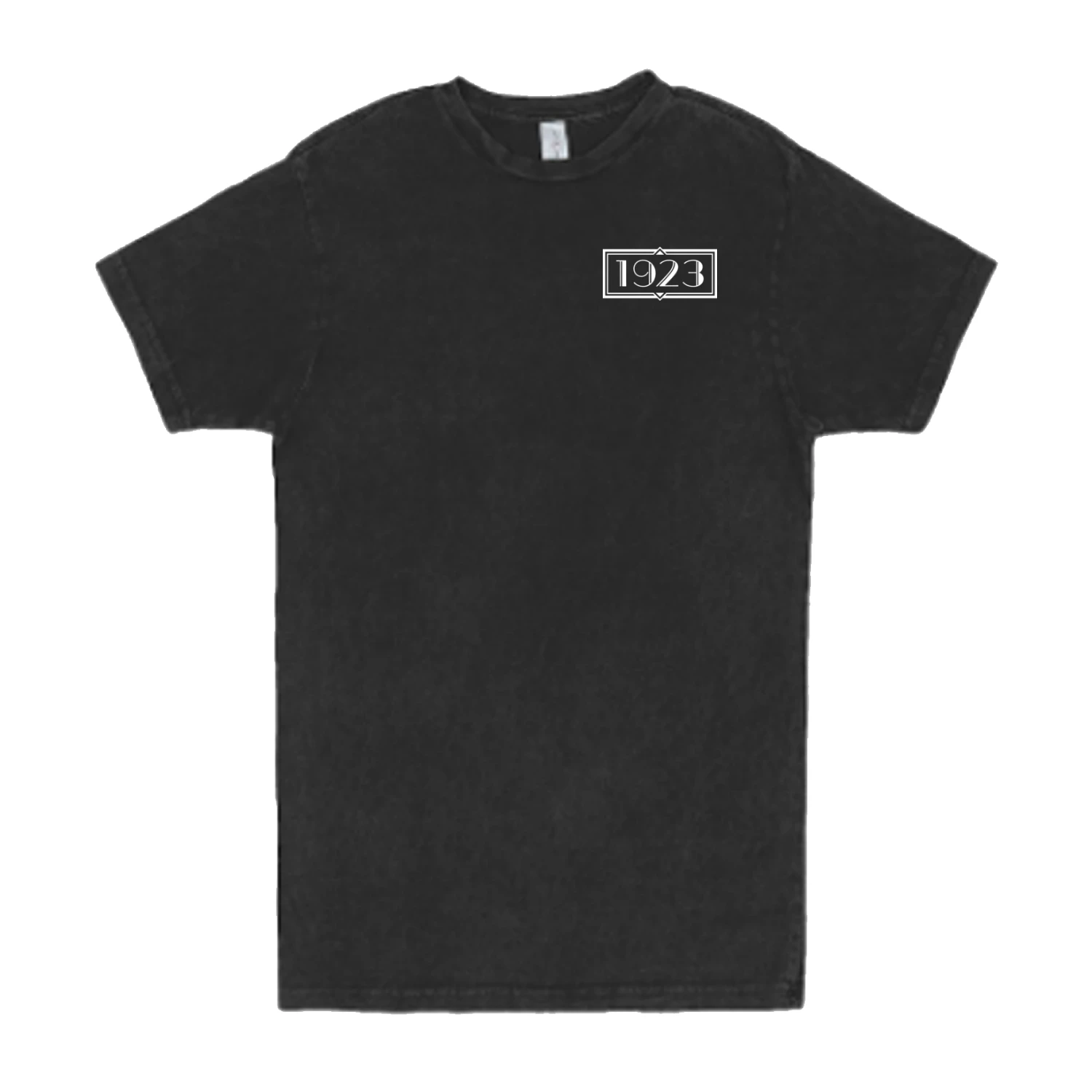 Yellowstone 1923 Logo Left Chest Distressed T-Shirt 3 Yellowstone 1923 Logo Left Chest Distressed T-Shirt