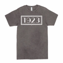 Yellowstone 1923 Logo Distressed T-Shirt -Bioworld Shop TV ZC SIZE 1D SN YS013