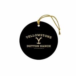 Yellowstone Dutton Ranch Logo Double-Sided Ornament -Bioworld Shop Untitled 1 c36365ca e689 4e54 b8e1 69e0bf56620e