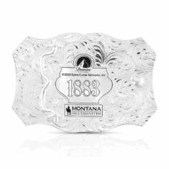 Yellowstone 1883 Filigree Silver Belt Buckle -Bioworld Shop Untitledd 1