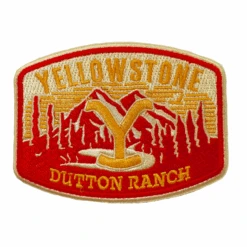 Yellowstone Dutton Ranch Iron On Patches - Pack Of 3 -Bioworld Shop Y002