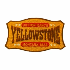 Yellowstone Dutton Ranch Iron On Patches - Pack Of 3 -Bioworld Shop Y003