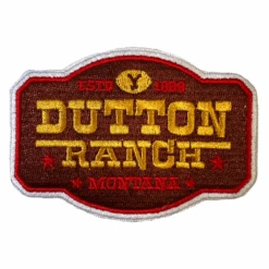 Yellowstone Dutton Ranch Iron On Patches - Pack Of 3 -Bioworld Shop Y005