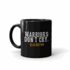 Yellowstone 1883 Warriors Don't Cry Black Mug -Bioworld Shop YS 1883 ED WDC BM 55 100085 11 LF MF