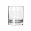 Yellowstone 1883 Logo Laser Engraved Rocks Glass -Bioworld Shop YS 1883 RG 54 100189 MF