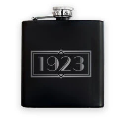 Yellowstone 1923 Logo Laser Engraved Flask