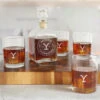 Yellowstone Authentic Y Logo Decanter And Rocks Glass Set