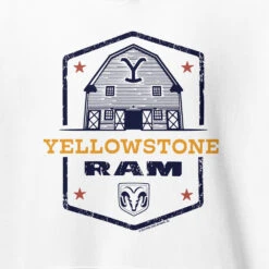 Yellowstone X Ram Barn Hoodie -Bioworld Shop YS BARNRAM 76 100861 RO