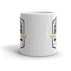 Yellowstone X Ram Barn White Mug -Bioworld Shop YS BARNRAM 76 100976 11 CEN MF