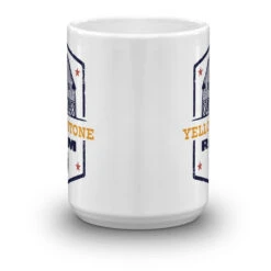 Yellowstone X Ram Barn White Mug -Bioworld Shop YS BARNRAM 76 100976 15 CEN MF