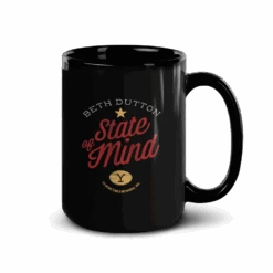 Yellowstone Beth Dutton State Of Mind Black Mug -Bioworld Shop YS BDMIND BM 100085 15 RT MF