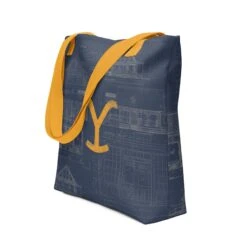 Yellowstone Historic Blueprint Tote -Bioworld Shop YS BPALL 111 101210 LIFE1