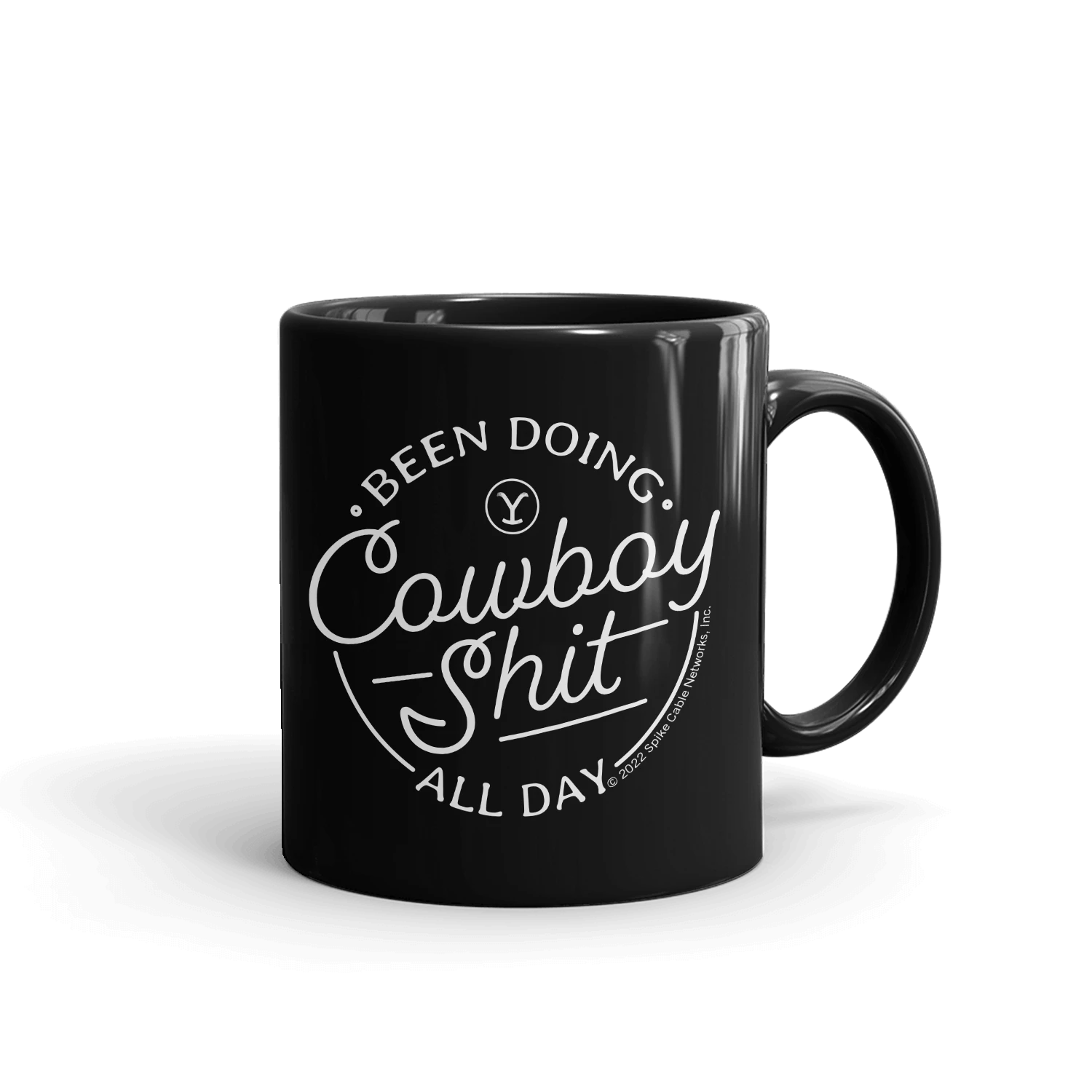 Yellowstone Cowboy Black Mug 4 Yellowstone Cowboy Black Mug - Image 2