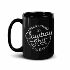 Yellowstone Cowboy Black Mug 8 Yellowstone Cowboy Black Mug -Bioworld Shop YS CBS BM 53 100085 15 LF MF