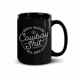 Yellowstone Cowboy Black Mug 9 Yellowstone Cowboy Black Mug -Bioworld Shop YS CBS BM 53 100085 15 RT MF