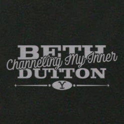 Yellowstone Channeling My Inner Beth Dutton Notebook -Bioworld Shop YS CMIBD 74 100239 RO