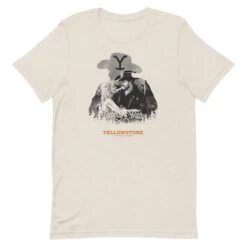 Yellowstone I'm Nobody's Baby Adult Short Sleeve T-Shirt -Bioworld Shop YS COMP013 68 100394 HEATHER DUST MF