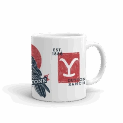 Yellowstone Can't Reason With Evil White Mug -Bioworld Shop YS CRWE WM 100040 11 RT MF