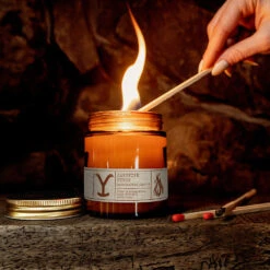 Yellowstone Campfire Suede Candle -Bioworld Shop YS CSC 61 MF3