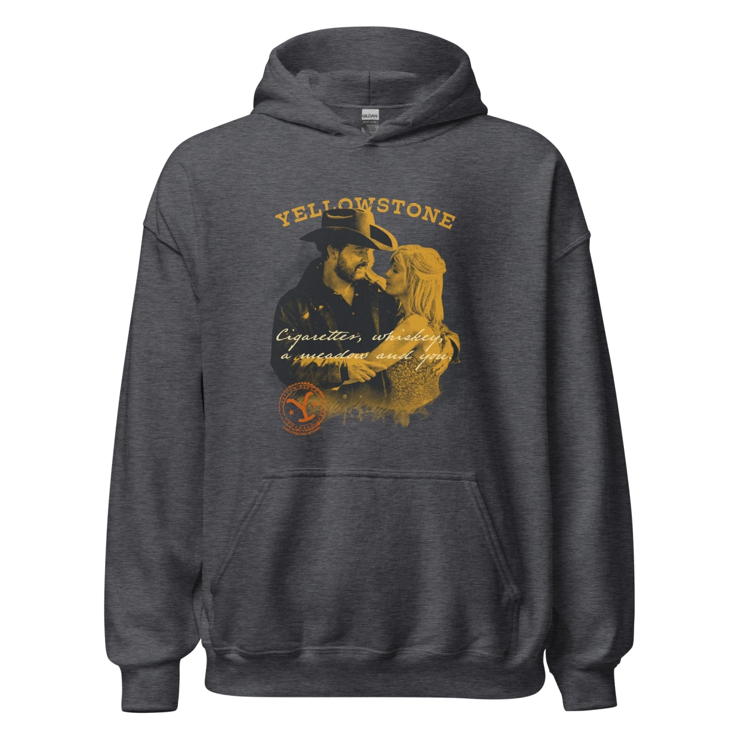 Yellowstone Cigarettes Whiskey And You Hooded Sweatshirt 5 Yellowstone Cigarettes Whiskey And You Hooded Sweatshirt - Image 3