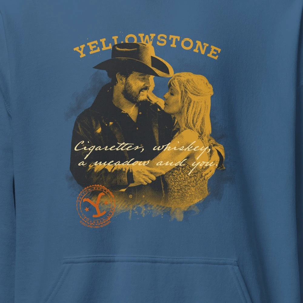 Yellowstone Cigarettes Whiskey And You Hooded Sweatshirt 4 Yellowstone Cigarettes Whiskey And You Hooded Sweatshirt - Image 2