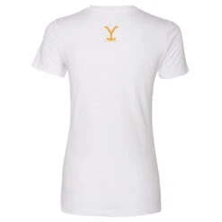 Yellowstone I Don't Speak Women's Short Sleeve T-Shirt -Bioworld Shop YS DIP 67 100012 WHITE BK MF