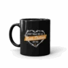 Yellowstone Don't Make Me Go Beth Dutton On You Heart Black Mug -Bioworld Shop YS DMMG 62 100085 11 L MF