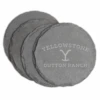 Yellowstone Dutton Ranch Etched Slate Coasters -Bioworld Shop YS DR 100205 MF
