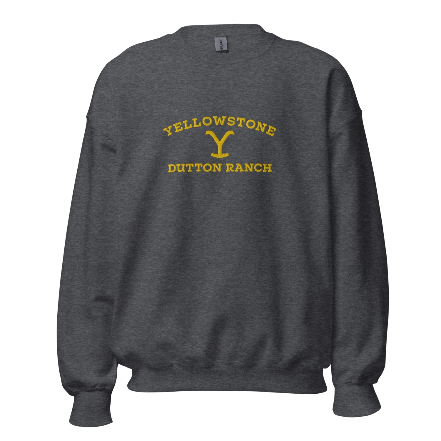 Yellowstone Dutton Ranch Logo Embroidered Sweatshirt 5 Yellowstone Dutton Ranch Logo Embroidered Sweatshirt - Image 3
