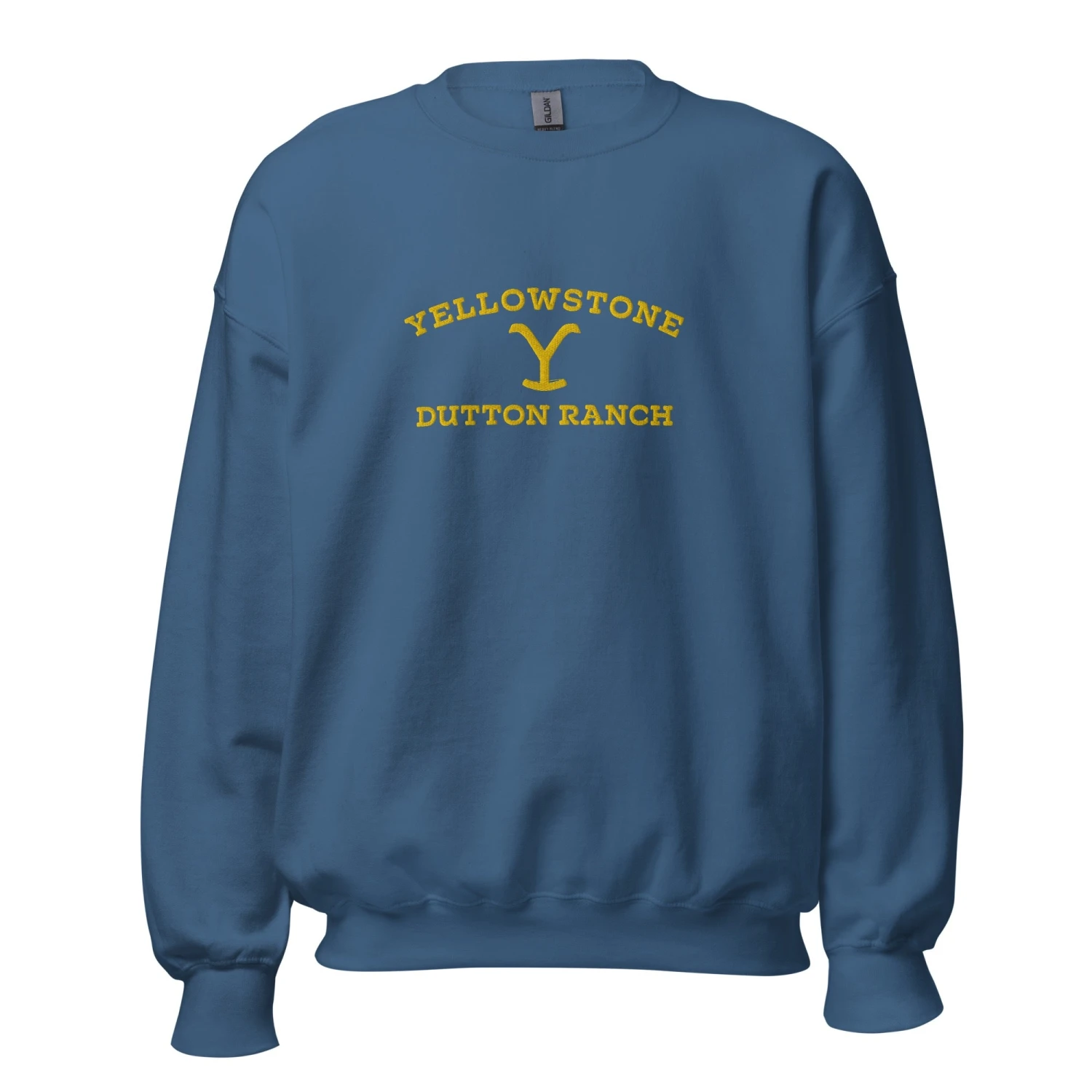 Yellowstone Dutton Ranch Logo Embroidered Sweatshirt 6 Yellowstone Dutton Ranch Logo Embroidered Sweatshirt - Image 4