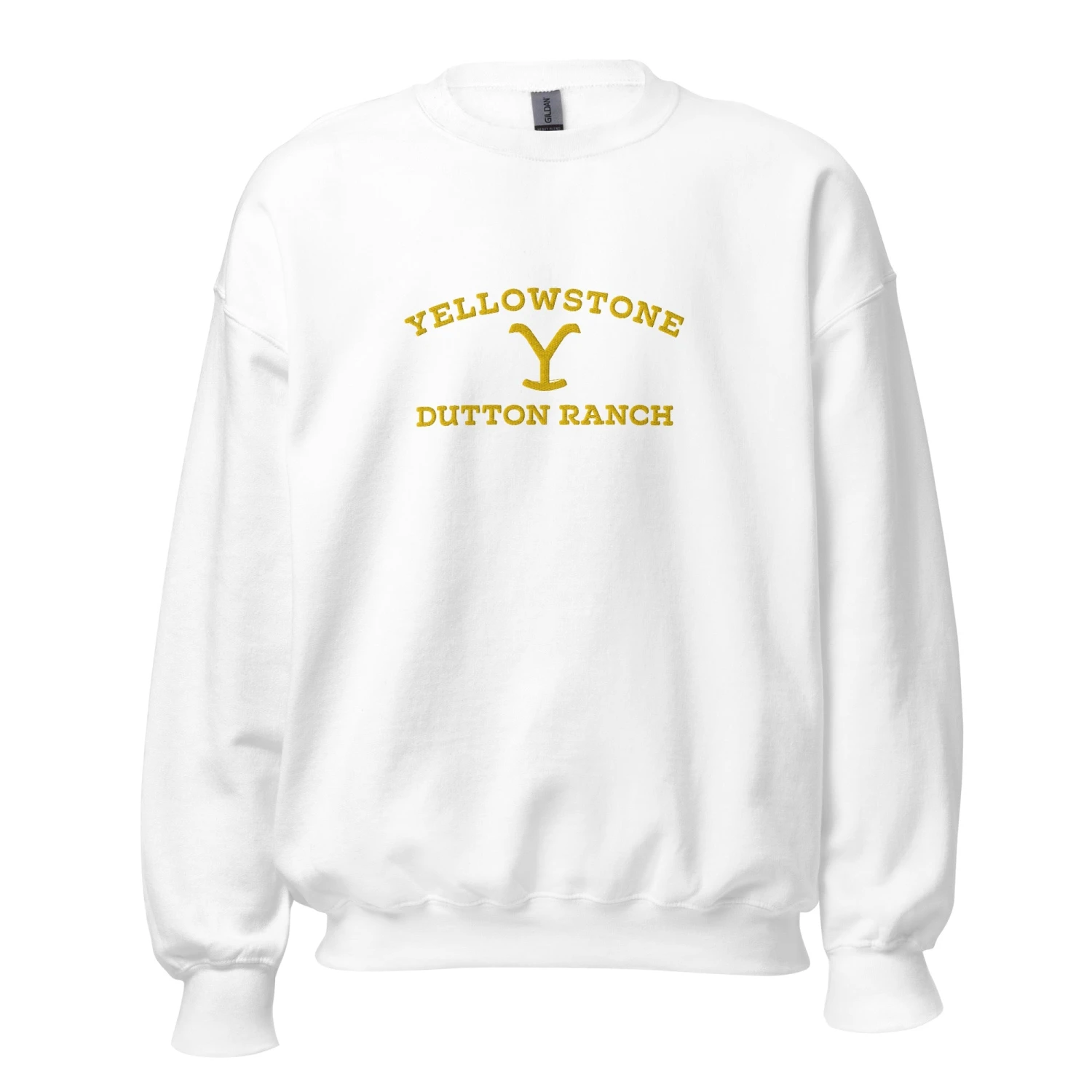 Yellowstone Dutton Ranch Logo Embroidered Sweatshirt 7 Yellowstone Dutton Ranch Logo Embroidered Sweatshirt - Image 5