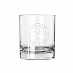 Yellowstone Authentic Y Logo Laser Engraved Rocks Glasses -Bioworld Shop YS DR AL RG 54 100189 MF
