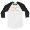 Yellowstone Dutton Ranch Unisex 3/4 Sleeve Raglan Shirt -Bioworld Shop YS DR BT 100395 0001 Baseball Tee
