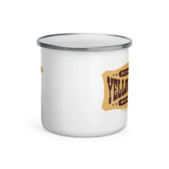 Yellowstone Dutton Ranch Enamel Camping White Mug -Bioworld Shop YS DR ECM 100387 0001 Enamel Mug 2