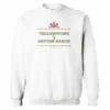 Yellowstone Dutton Ranch Holiday Logo Fleece Crewneck Sweatshirt -Bioworld Shop YS DR HL 100362 WHT MF