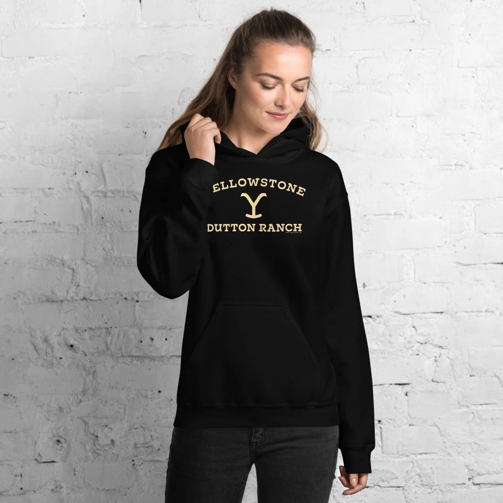 Yellowstone Dutton Ranch Hooded Sweatshirt 4 Yellowstone Dutton Ranch Hooded Sweatshirt - Image 2