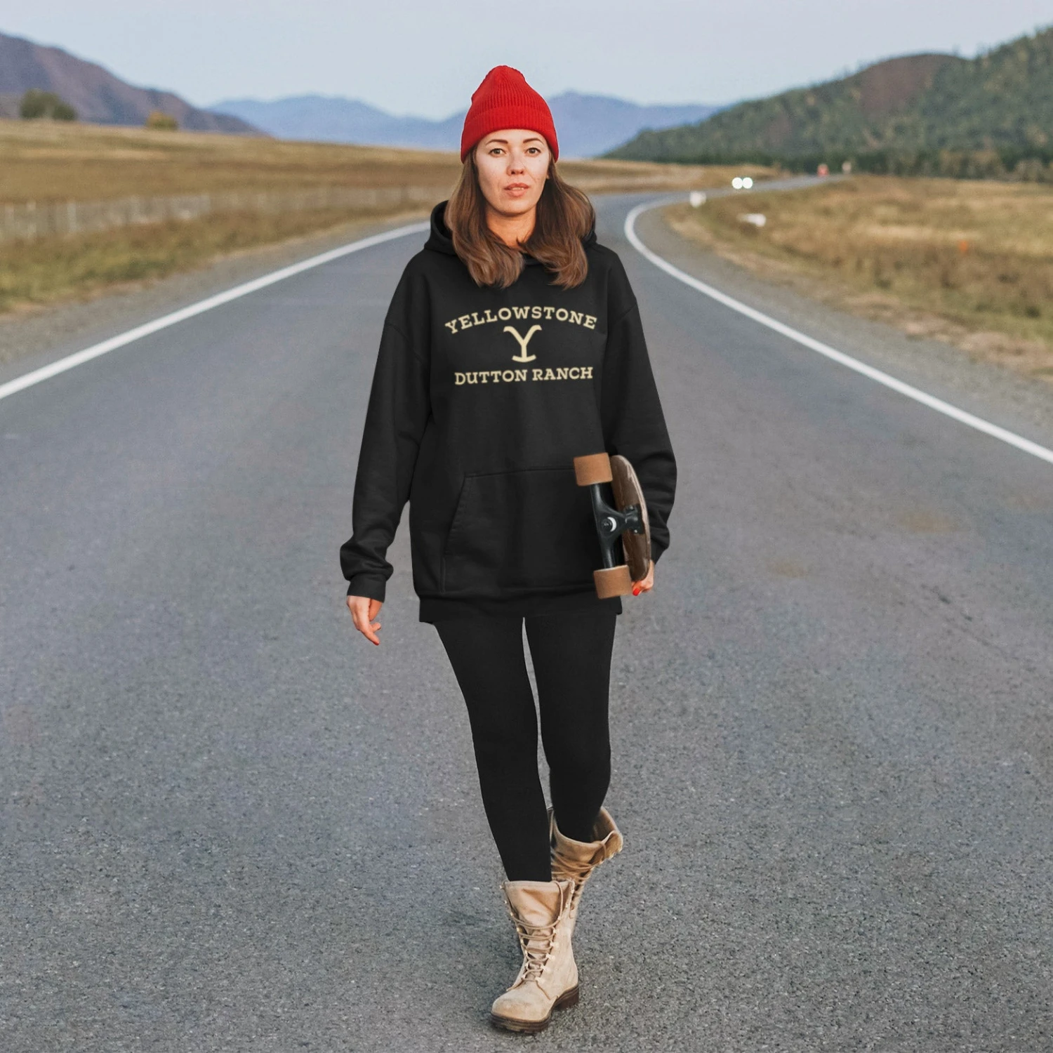 Yellowstone Dutton Ranch Hooded Sweatshirt 5 Yellowstone Dutton Ranch Hooded Sweatshirt - Image 3