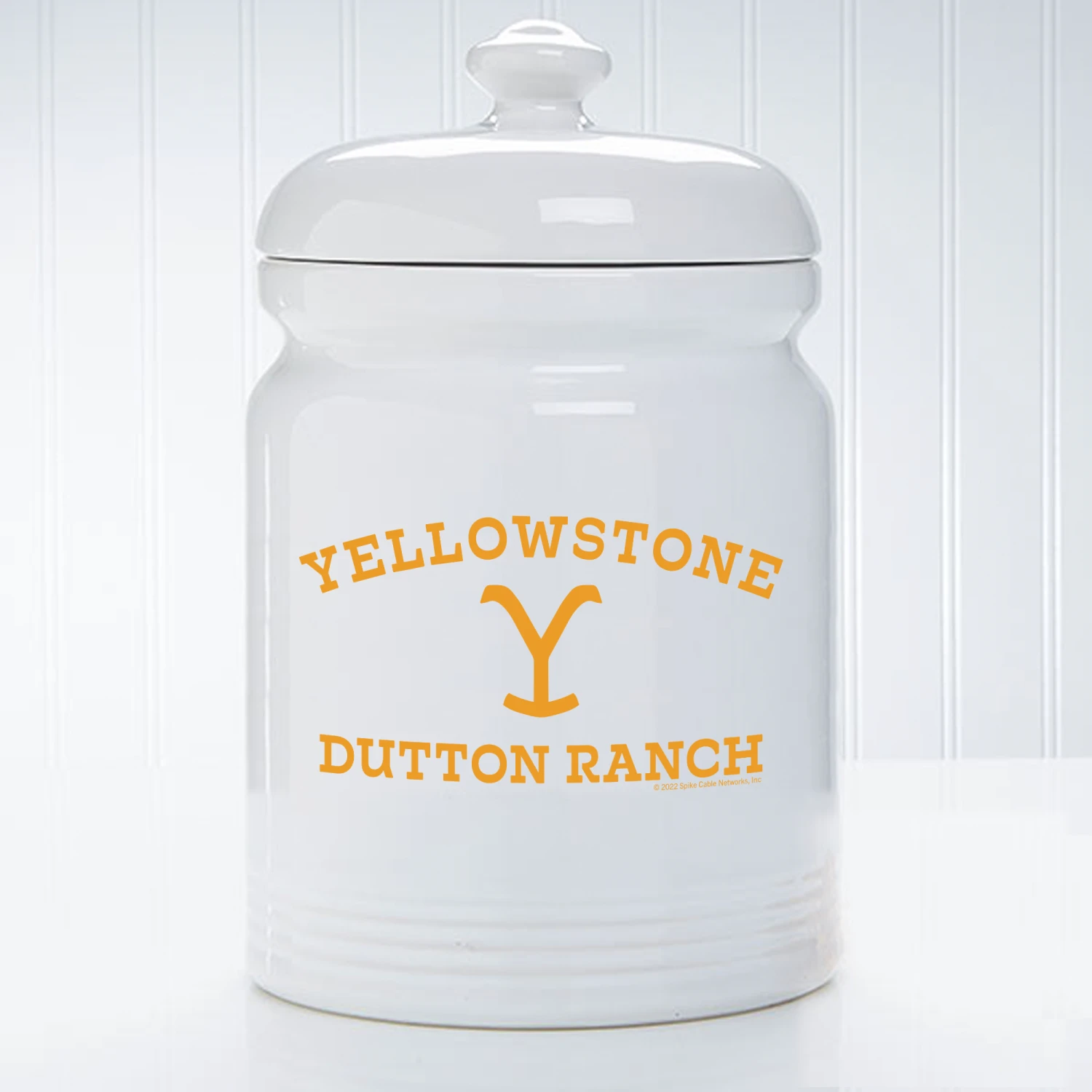 Yellowstone Dutton Ranch Logo Pet Treat Jar 3 Yellowstone Dutton Ranch Logo Pet Treat Jar