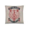Yellowstone Dutton Ranch Protect The Land Wolf Throw Pillow
