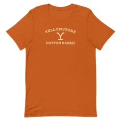 Yellowstone Dutton Ranch Unisex Premium T-Shirt -Bioworld Shop YS DR SST 100394 0075 A Tee AUTUMN