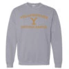 Yellowstone Dutton Ranch Logo Fleece Crewneck Sweatshirt -Bioworld Shop YS DR logo 100362 GREY MF
