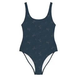 Yellowstone Y Pattern Women's Swimsuit