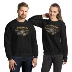Yellowstone Dutton Ranch Scenery Fleece Crewneck Sweatshirt 11 Yellowstone Dutton Ranch Scenery Fleece Crewneck Sweatshirt -Bioworld Shop YS DRF 63 100362 MF1