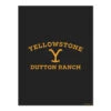 Yellowstone Dutton Ranch Logo Satin Poster -Bioworld Shop YS DRL SP 100123 18x24 MF