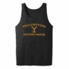 Yellowstone Dutton Ranch Logo Adult Tank Top 2 Yellowstone Dutton Ranch Logo Adult Tank Top -Bioworld Shop YS DRlogo ATT 56 100015 BLK MF
