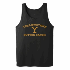 Yellowstone Dutton Ranch Logo Adult Tank Top