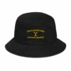 Yellowstone Dutton Ranch Logo Denim Bucket Hat -Bioworld Shop YS DRlogo BH 56 100951 BLK MF
