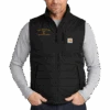 Yellowstone Dutton Ranch Logo Carhartt Vest -Bioworld Shop YS DRlogo V 101049 BLK MF