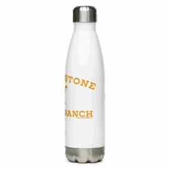 Yellowstone Dutton Ranch Logo Stainless Steel Water Bottle -Bioworld Shop YS DRlogo WB 56 101029 LF MF